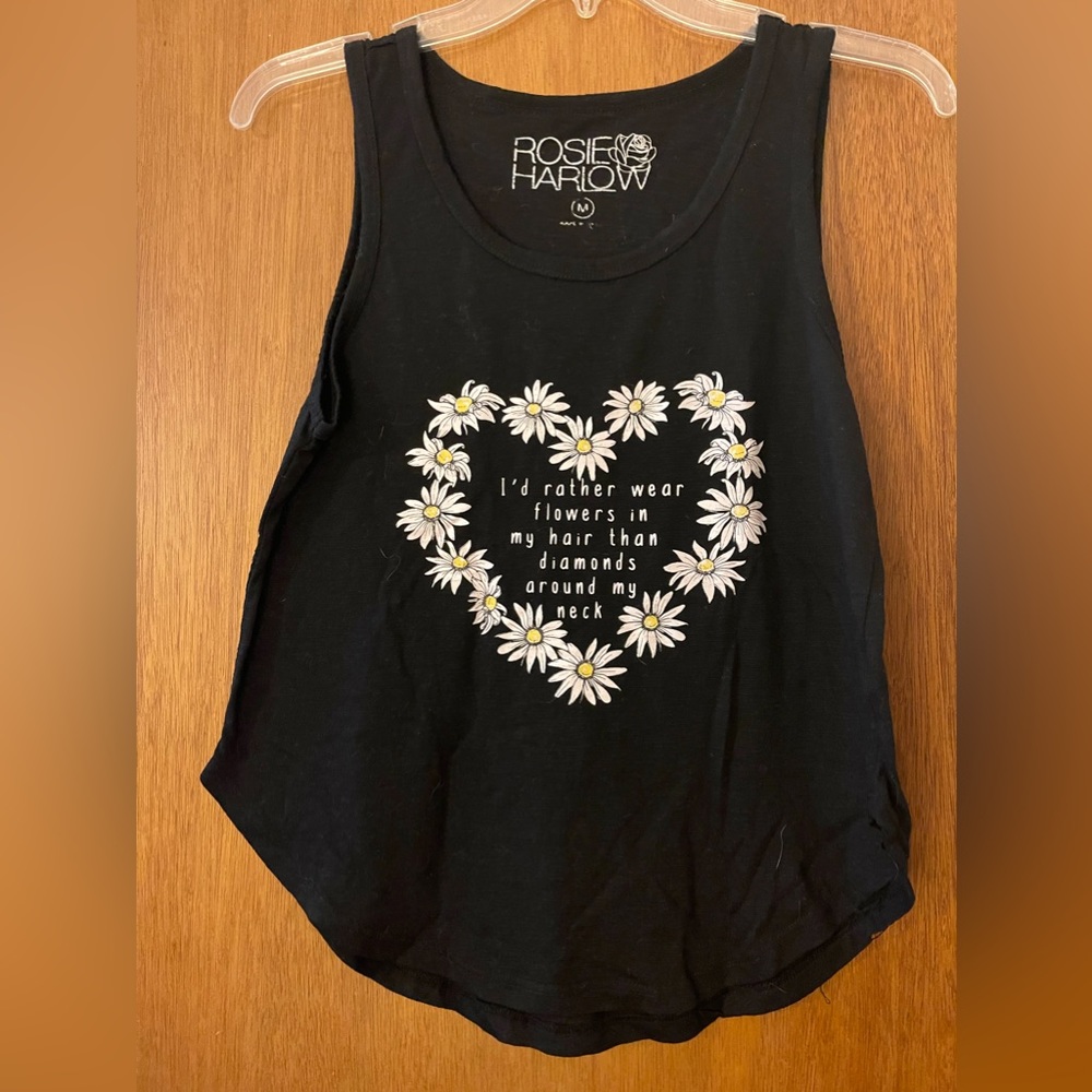 GUC Womens Graphic Tank top Size Medium